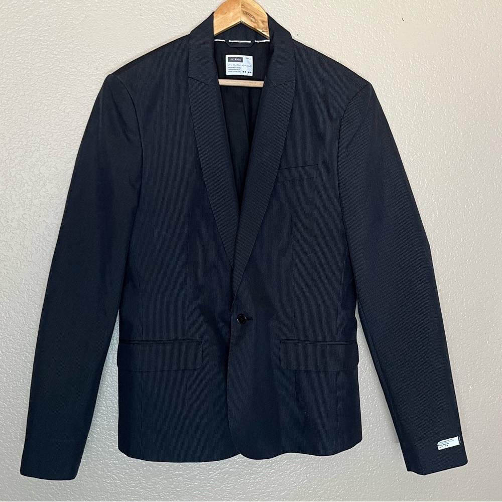 J.C. RAGS BLACK BLAZER SUIT JACKET